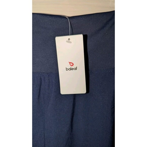 Women's Navy Athletic Shorts - Picture 2 of 8